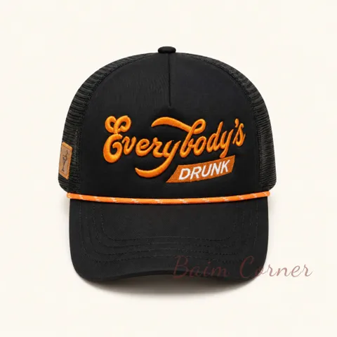 BaimCorner/Mũ Trucker EveryBody's Phối Lưới Thoáng Khí, Form To Ôm Đầu