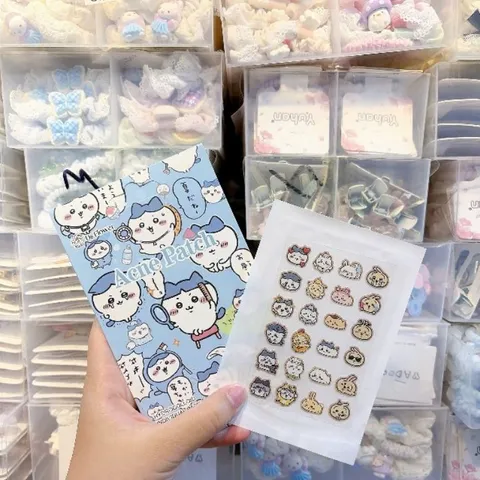 Miếng dán mụn hoạt hình mix mẫu miếng dán mụn cute Hello Kitty My Melody Kuromi