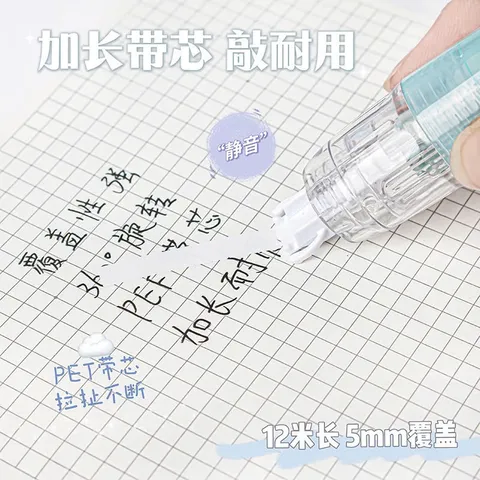 Băng Xóa Moka Correction Tape Dễ Dùng | Xóa Kéo Khô Mượt Cho Học Sinh Sinh Viên