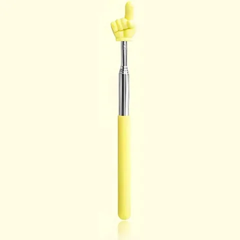 Que Chỉ Bảng Inox 69cm Có Thể Thu Gọn Hình Bàn Tay Tay Cầm Chống Trượt Dễ Điều Chỉnh Cho Giáo Viên Học Sinh