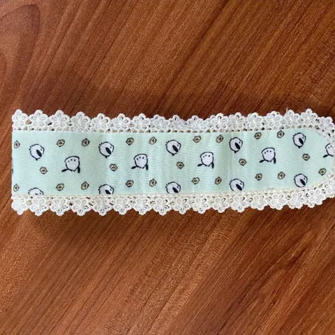 Băng Đô Dán Tóc Velcro Vải Mềm Cho Bé Gái
