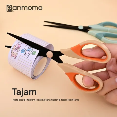 Kéo Cắt Văn Phòng Lưỡi Thép Không Gỉ 14.4cm - Kéo Cắt Giấy Thủ Công Hàng Cao Cấp