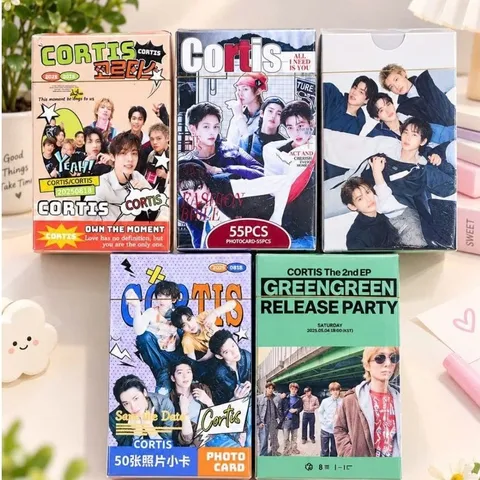Lomo card 50 tấm nhóm Cortis card idol Kpop ảnh sưu tầm
