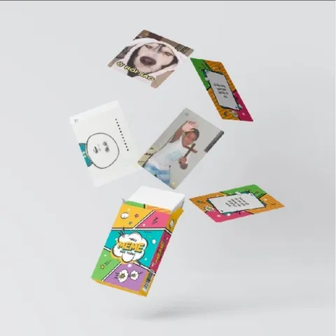 Bộ Bài Meme Học Đường Lói Lèm 50-120 Lá Giấy Cứng - Board Game Giải Trí Lầy Lội Cho Nhóm Bạn