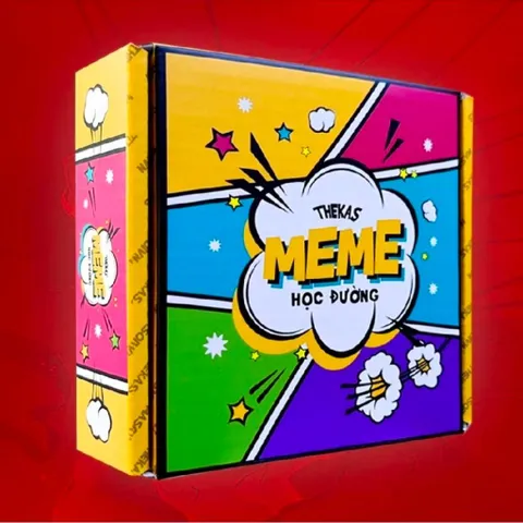 Bộ Bài Meme Học Đường Lói Lèm 50-120 Lá Giấy Cứng - Board Game Giải Trí Lầy Lội Cho Nhóm Bạn