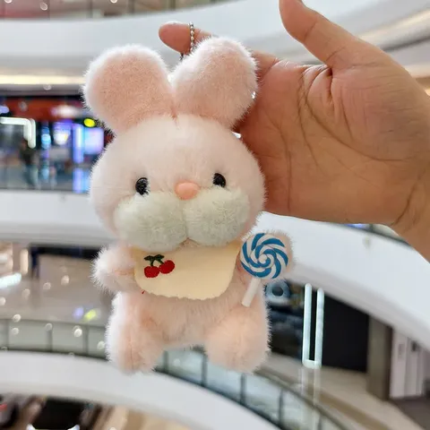 Móc Khóa Thú Bông Rái Cá/Cá Heo Dolphin Lông Mịn Mượt 15cm – Móc Treo Cặp, Túi Xách, Chìa Khóa Cute, Quà Tặng Dễ Thương