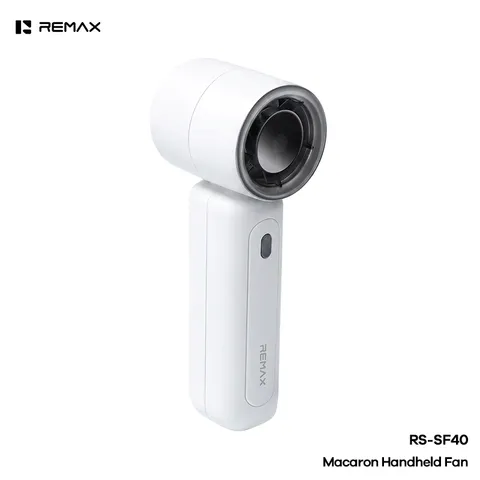 Quạt Cầm Tay REMAX RS-SF40 Pin 2000mAh Gió Mạnh Có Dây Đeo Mini Để Bàn Nhỏ Gọn Tiện Lợi (P133423)