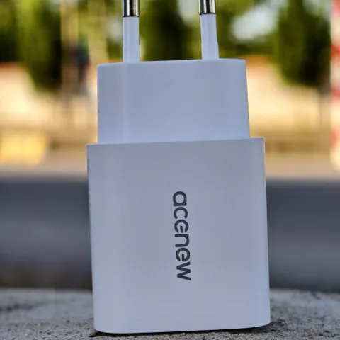 Củ Sạc Nhanh Acenew 20W 2 Cổng (Type C & USB A) - Thiết Kế Hiện Đại, Sạc An Toàn (P133047)