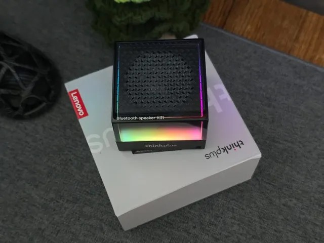 Loa Bluetooth LENOVO Thinkplus K31, kết nối TWS 2 loa 5W, đèn hiệu ứng RBG (P132732)