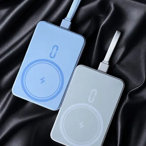 Sạc Dự Phòng ROMOSS 10000mAh 30W MagSafe - Tích hợp cáp C-L ,màu Trắng - NO BOX (P132422)