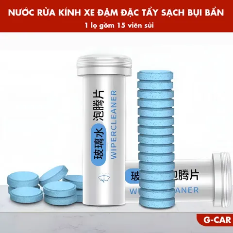 VIÊN SỦI RỬA KÍNH Ô TÔ ĐẬM ĐẶC – SẠCH KÍNH NHANH, LÁI XE RÕ TẦM NHÌN (BẢN MỚI 2026) (P132020)