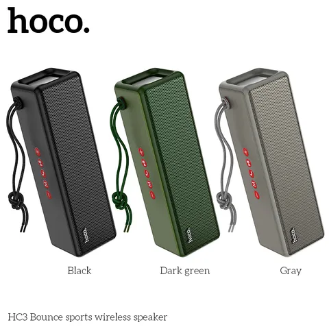 Loa Bluetooth HOCO HC3 Bounce Premium - Âm Thanh Stereo Bùng Nổ - Bluetooth 5.0 - Pin 2400mAh (P131941)