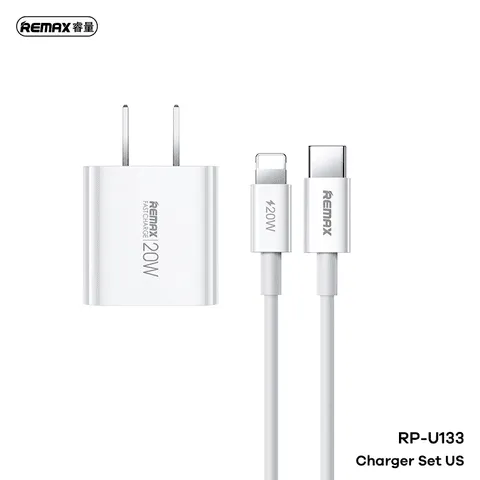 Bộ Sạc Nhanh REMAX RP-U133 Royal Charge 20W -Sạc Nhanh Chuẩn Công Nghệ Mới -– Hiệu Suất Mạnh Mẽ Ổn Đ (P131927)