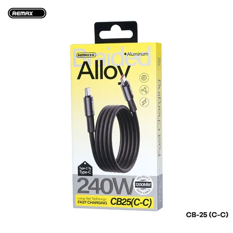 [VAT FREE] Cáp bọc dù 30w REMAX CB25 C-L & C-C sạc nhanh và truyền dữ liệu 1.2M (P131916)