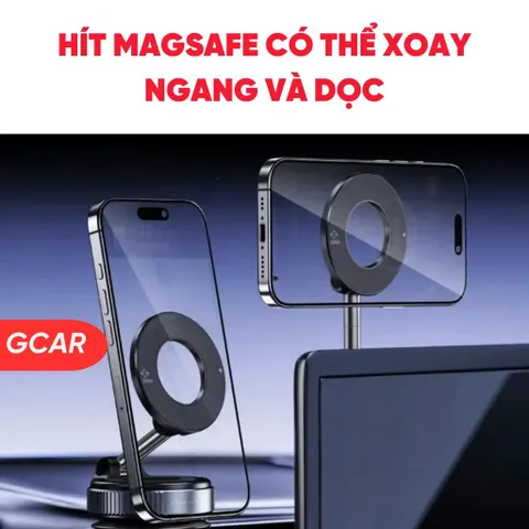 📱 Giá Đỡ Điện Thoại Xe Hơi Từ Tính K007 Thương Hiệu Gcar (Hàng Loại 1) Hít Chắc Chắn (P131652)