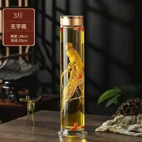 BÌNH THỦY TINH NGÂM R. Ư. Ợ. U – NGÂM SÂM CAO CẤP 1L | 1.5L | 2.5L. THUỶ TINH LOẠI 1 CAO CẤP