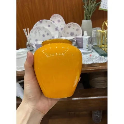 (Nhiều Màu) - Lu Bia Lu Uống Nước Đủ Màu Gốm Miu Hàng Bát Tràng Chuẩn Men Sáng Đẹp Hàng loại 1 Thể Tích 450ml