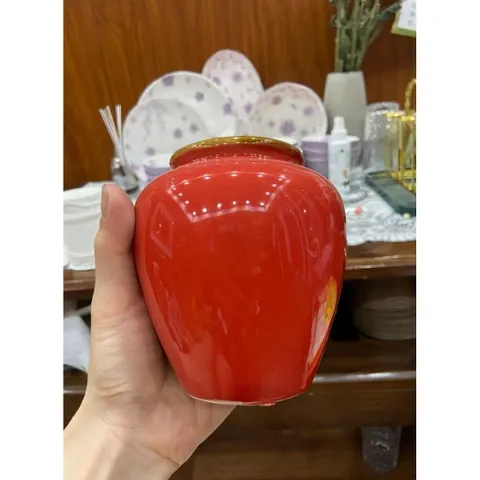 (Nhiều Màu) - Lu Bia Lu Uống Nước Đủ Màu Gốm Miu Hàng Bát Tràng Chuẩn Men Sáng Đẹp Hàng loại 1 Thể Tích 450ml