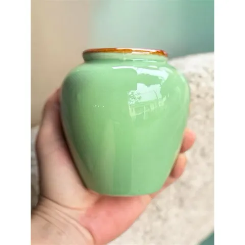 (Nhiều Màu) - Lu Bia Lu Uống Nước Đủ Màu Gốm Miu Hàng Bát Tràng Chuẩn Men Sáng Đẹp Hàng loại 1 Thể Tích 450ml