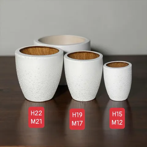 Bình gốm sứ Bát Tràng dáng xô nhiều kích thước, cắm hoa, trồng lan, hậu cây cảnh nội thất decor,cắm hoa decor,trồng cây