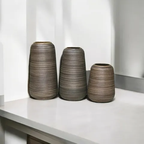 (Nhiều màu) - Bình hoa dáng đu đủ gốm sứ Bát Tràng có 3 size sắc nét | decor phòng khách-trưng lên ban thần tài tổ tiên