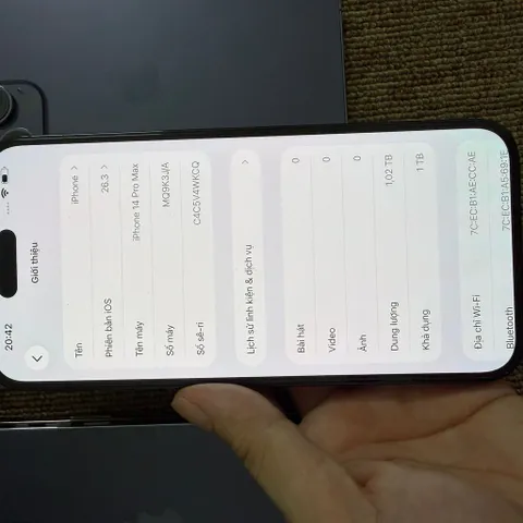 iphone 14 Promax 1TB Likenew 99% (P131419)