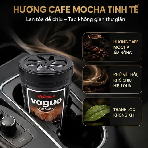 Sáp Thơm Dang Cốc Cafe Mocha Khử Mùi Xe Hơi (P131349)