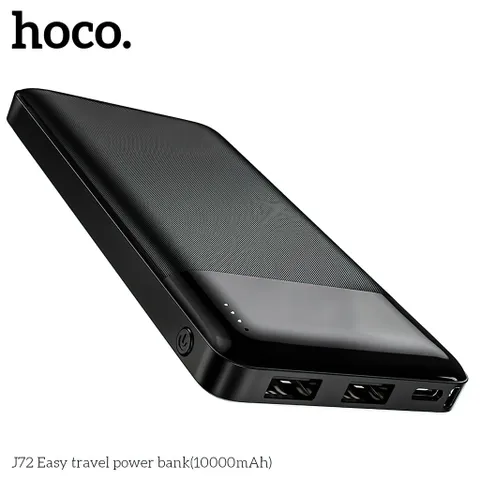 [CCC] Pin Sạc Dự Phòng Hoco J72 10000mAh Có Đèn LED Báo Pin Thiết Kế Nhỏ Gọn Tiện Lợi (P131301)