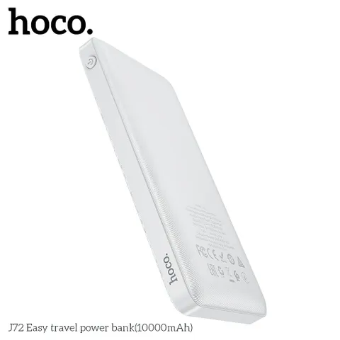 [CCC] Pin Sạc Dự Phòng Hoco J72 10000mAh Có Đèn LED Báo Pin Thiết Kế Nhỏ Gọn Tiện Lợi (P131301)