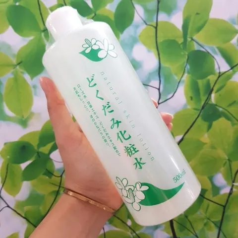 Nước hoa hồng lotion toner diếp cá, tía tô Dokudami White Conc Nhật Bản 500ml