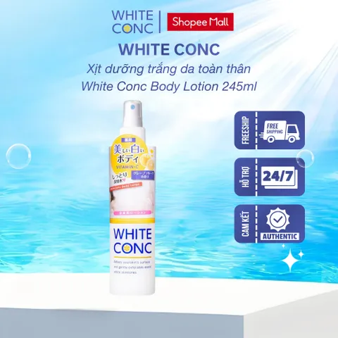 Xịt dưỡng trắng da toàn thân White Conc Body Lotion 245ml
