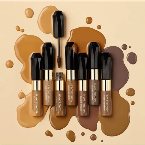 Mascara Chải Đổi Màu Lông Mày Chống Lem Trôi Ex Kissme White Conc Heavy Rotation Coloring Eyebrow 8g