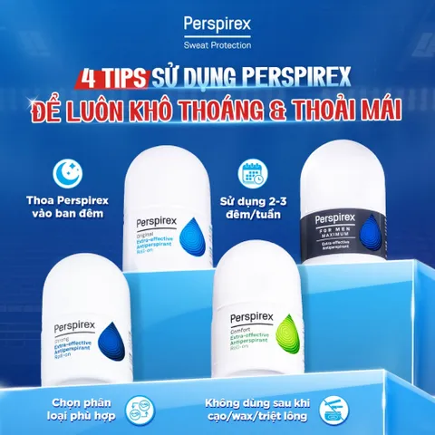 Lăn Nách Khử Mùi Perspirex Strong/ Original/ Comfort/ For Men Cho Mọi Loại Da 20ml