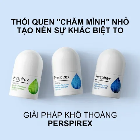Lăn Nách Khử Mùi Perspirex Strong/ Original/ Comfort/ For Men Cho Mọi Loại Da 20ml
