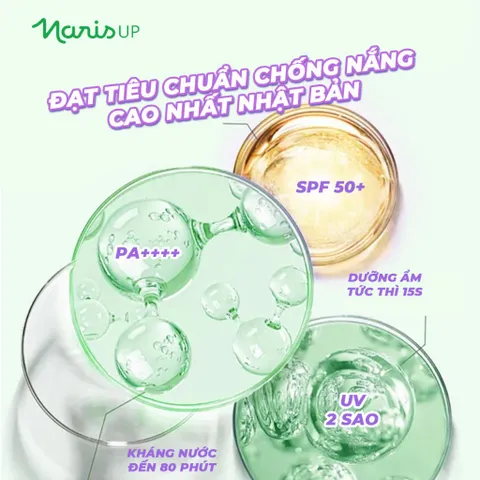 Kem, Xịt Chống Nắng Naris Cosmetics Dưỡng Sáng Da Parasola UV Spray SPF50+ PA++++