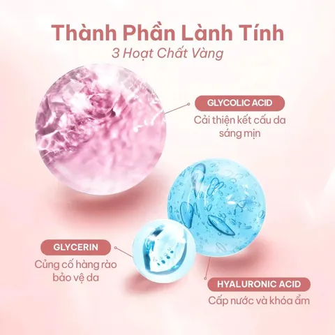 Sữa Rửa Mặt Glycolic Acid 5% Compliment Sạch Sâu, Tái Tạo Săn Chắc Cho Da Lão Hóa, Nhạy Cảm 150ml