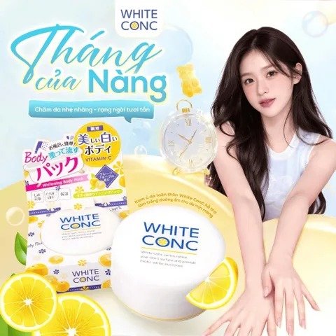 Kem Ủ Trắng Da Toàn Thân White Conc Whitening Body Pack C2 Hũ 70g