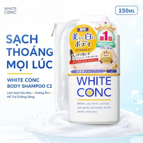 Sữa tắm trắng da toàn thân White Conc Nhật Bản Chai 150ml/360ml