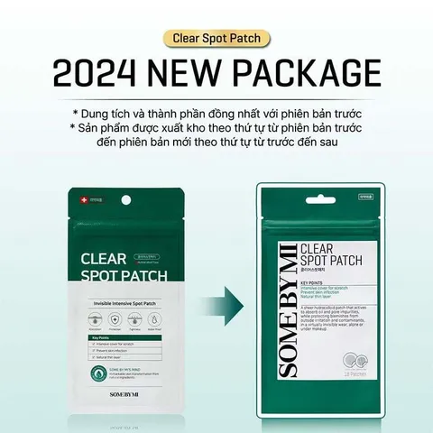 Miếng Dán Mụn Some By Mi Clear Spot Patch - Gói 18 Miếng
