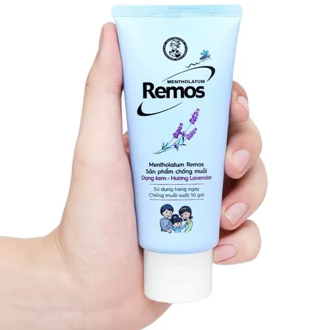 Kem và Xịt chống muỗi Rohto Metholatum Remos White Conc (Hương Lavender, Sả Chanh, Cam, Khuynh Diệp) 70g/ 150ml