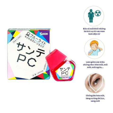Nước nhỏ mắt cho người dùng máy tính, điện thoại chống ánh sáng xanh 12ml