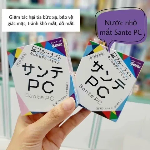 Nước nhỏ mắt cho người dùng máy tính, điện thoại chống ánh sáng xanh 12ml