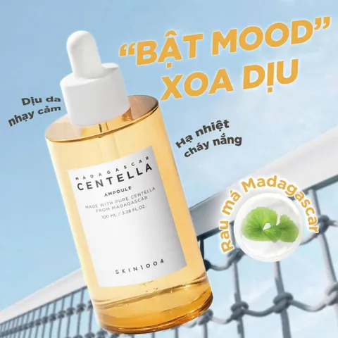 Tinh chất rau má làm dịu da SKIN1004 Madagascar Centella Ampoule 30ml/ 55ml/ 100ml
