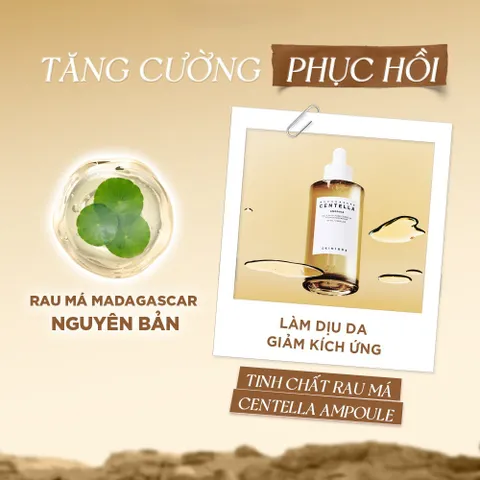 Tinh chất rau má làm dịu da SKIN1004 Madagascar Centella Ampoule 30ml/ 55ml/ 100ml