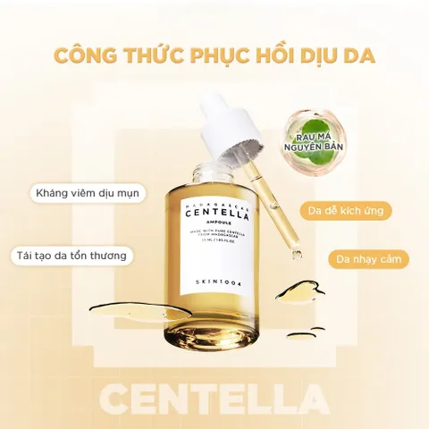 Tinh chất rau má làm dịu da SKIN1004 Madagascar Centella Ampoule 30ml/ 55ml/ 100ml