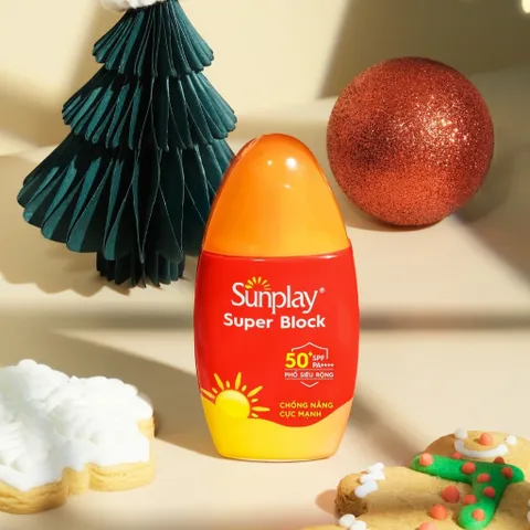 Kem chống nắng Sunplay cực mạnh, dạng sữa Sunplay Super Block White Conc SPF 50+, PA++++ 30g, 70g