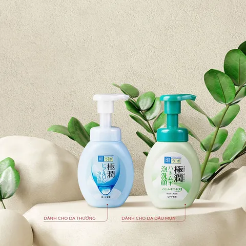 Sữa rửa mặt tạo bọt Hada Labo White Conc Nhật Bản - Chai 160ml