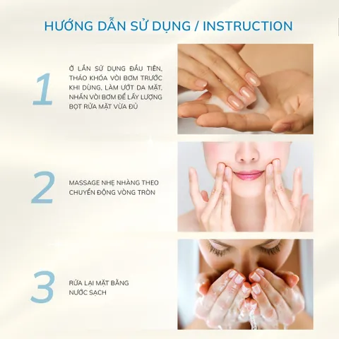 Sữa rửa mặt tạo bọt Hada Labo White Conc Nhật Bản - Chai 160ml