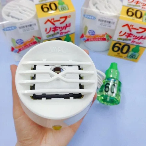 Set Máy Xông Tinh Dầu Đuổi Muỗi Và Lọ Tinh Dầu S Select Nhật Bản