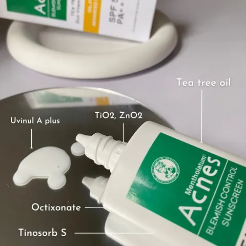 Sữa chống nắng cho da dầu mụn Acnes Blemish Control Sunscreen White Conc 50g